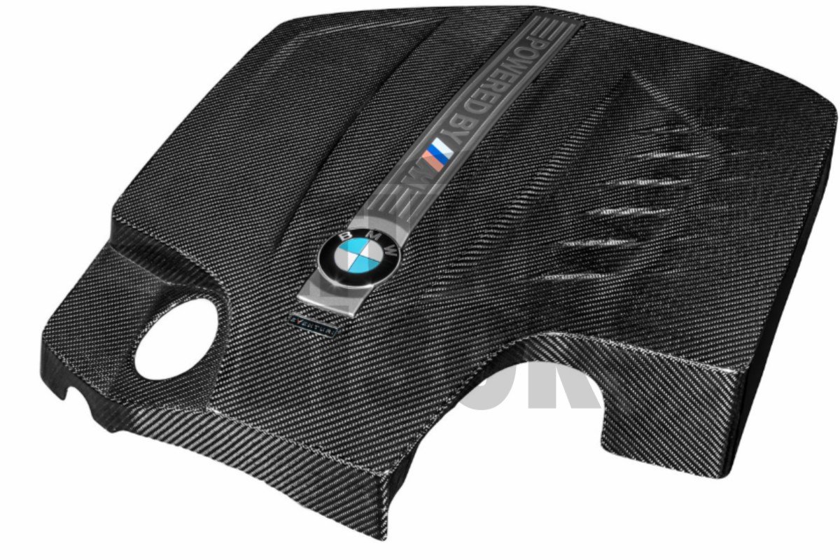 Eventuri Κάλυμμα κινητήρα από ανθρακονήματα για BMW M2 F87 N55 Eventuri Κάλυμμα κινητήρα από ανθρακονήματα για BMW M2 F87 N55