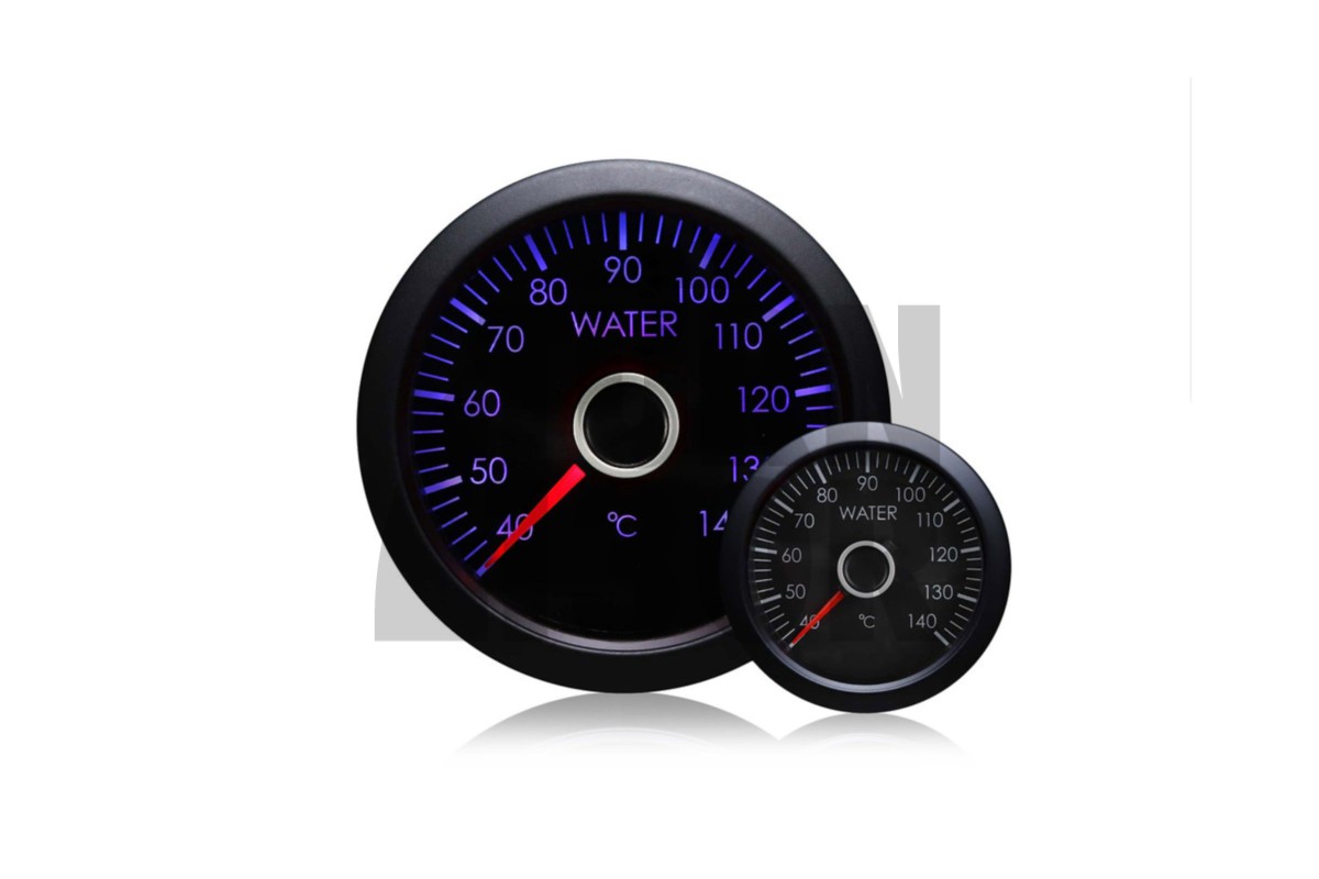 52mm Water Temperature Clear Lens VW Series Gauge Prosport