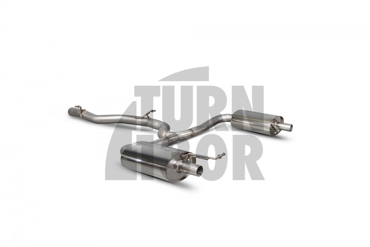 Golf 7 R Estate Scorpion Catback Exhaust Golf 7 R Estate Scorpion Catback Exhaust