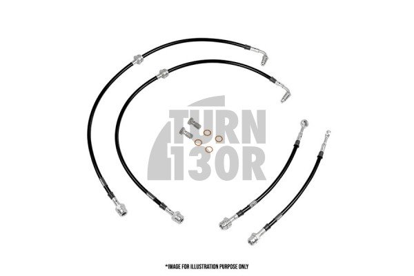 Goodridge Braided Brake Hose Lines Kit Audi RS6 C6