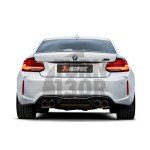 Εξάτμιση τιτανίου Akrapovic Evolution Line για BMW M2 Comp F87