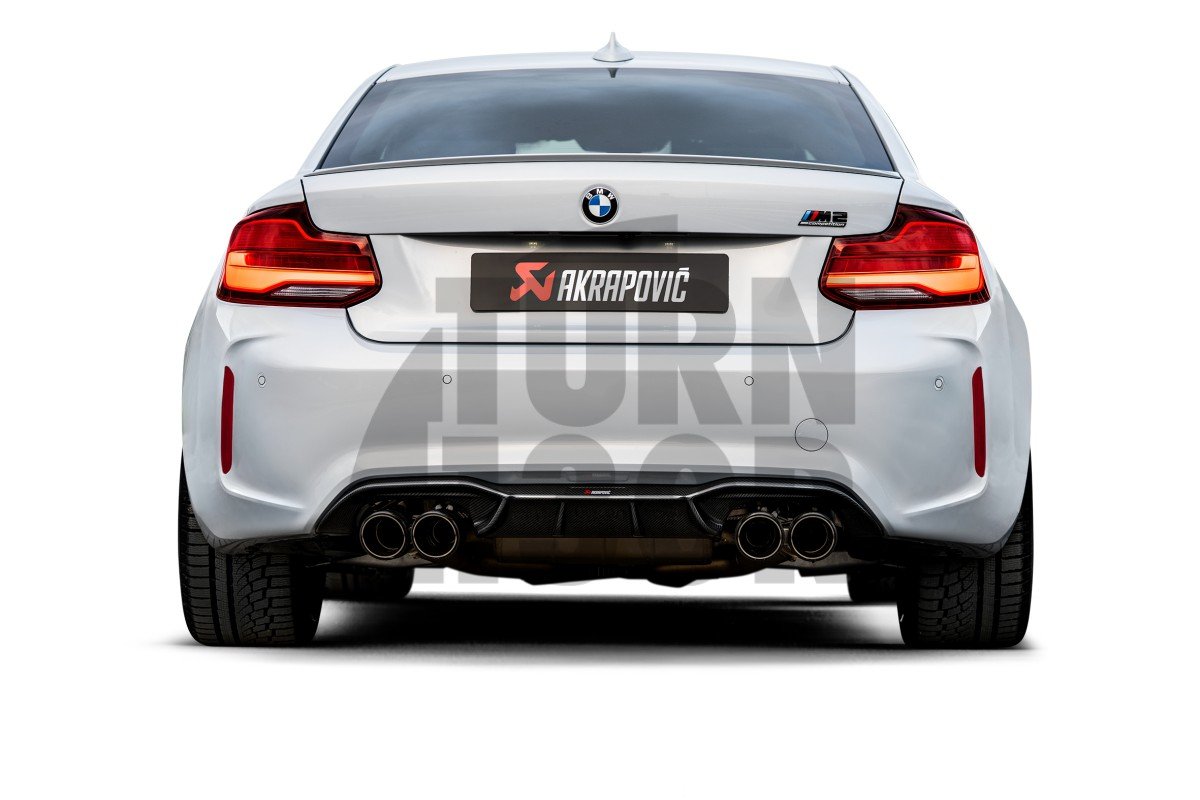 Akrapovic Slip-On εξάτμιση τιτανίου για BMW M2 Comp F87 Akrapovic Slip-On εξάτμιση τιτανίου για BMW M2 Comp F87