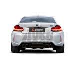 Akrapovic Slip-On εξάτμιση τιτανίου για BMW M2 Comp F87 Akrapovic Slip-On εξάτμιση τιτανίου για BMW M2 Comp F87