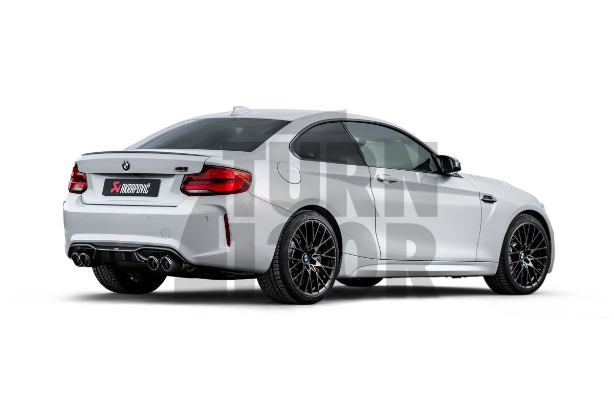 Akrapovic Slip-On εξάτμιση τιτανίου για BMW M2 Comp F87 Akrapovic Slip-On εξάτμιση τιτανίου για BMW M2 Comp F87