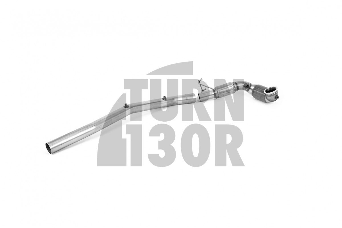 Milltek Downpipe and Hi-Flow Sports Cat for Golf 8 & 8.5 R and Audi S3 8Y Milltek Downpipe and Hi-Flow Sports Cat for Golf 8 & 8.5 R and Audi S3 8Y