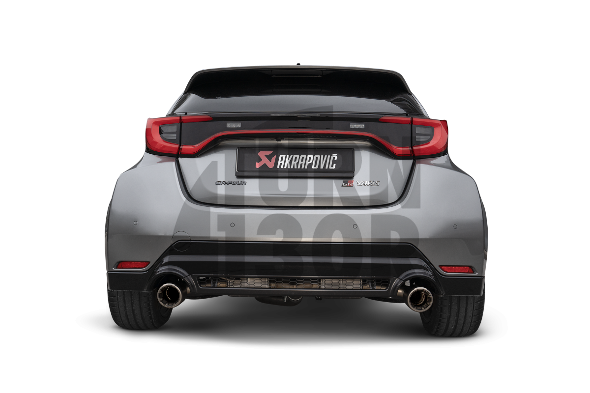 Akrapovic slip-on titanium Exhaust System for Yaris GR 2025+
