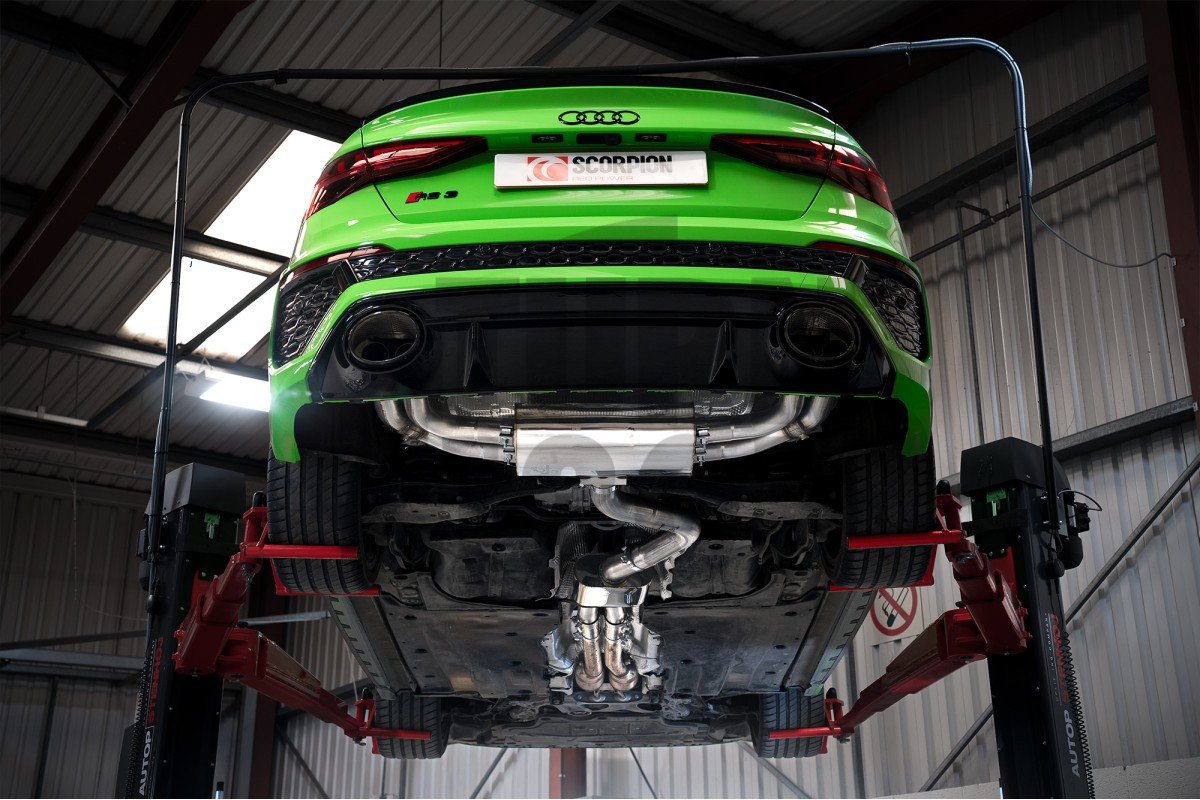 Scorpion Catback Exhaust for Audi RS3 8Y Sedan