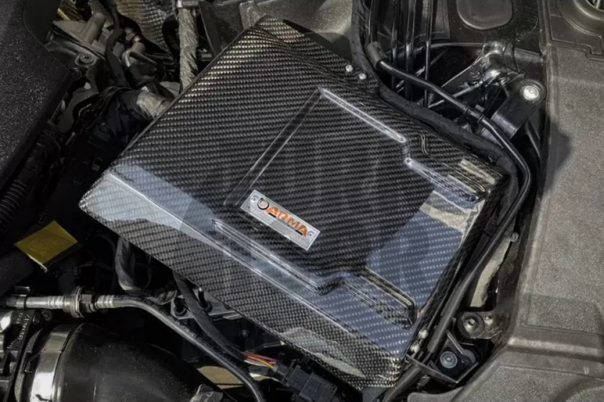 Armaspeed Carbon Fiber ECU Cover Audi S4 / S5 / RS4 / RS5 B9 Armaspeed Carbon Fiber ECU Cover Audi S4 / S5 / RS4 / RS5 B9